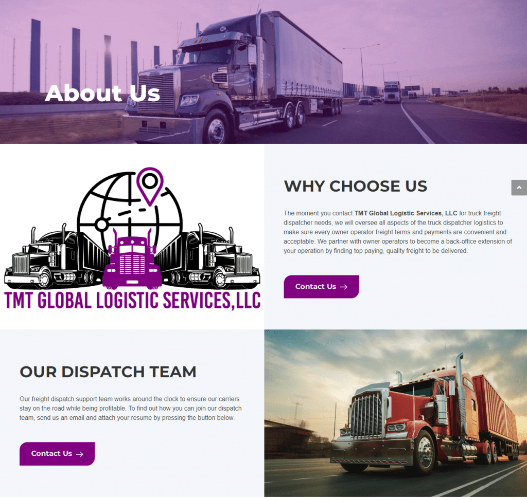 How to Build a Transportation, Trucking, Freight, Cargo, Dispatch, Logistics Website?